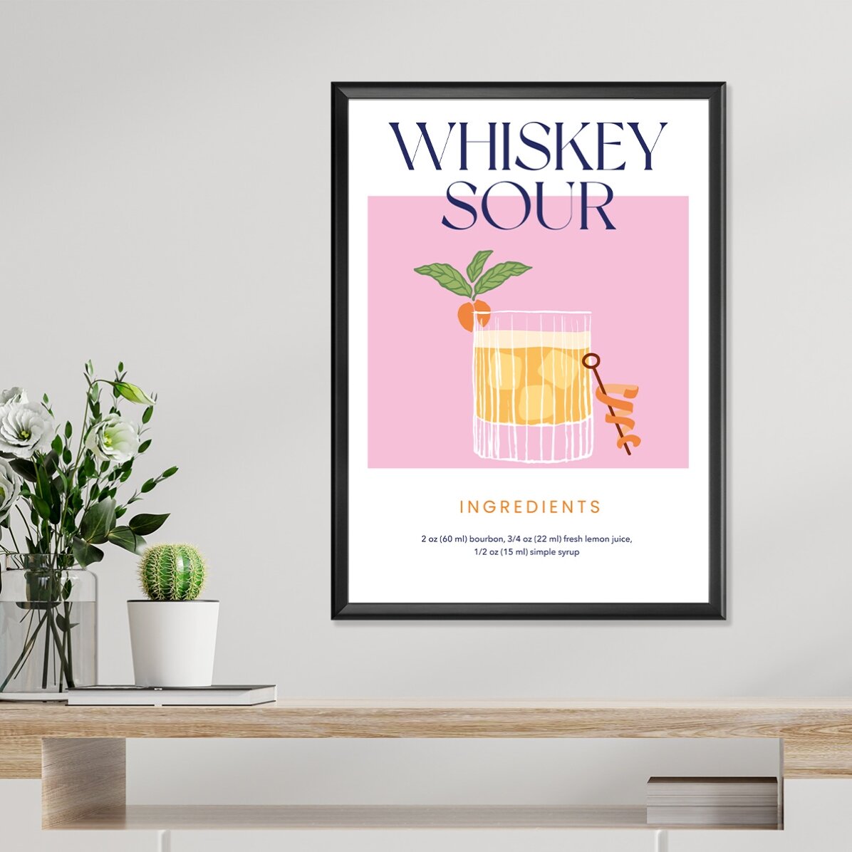 Αφίσα «Whiskey Sour»