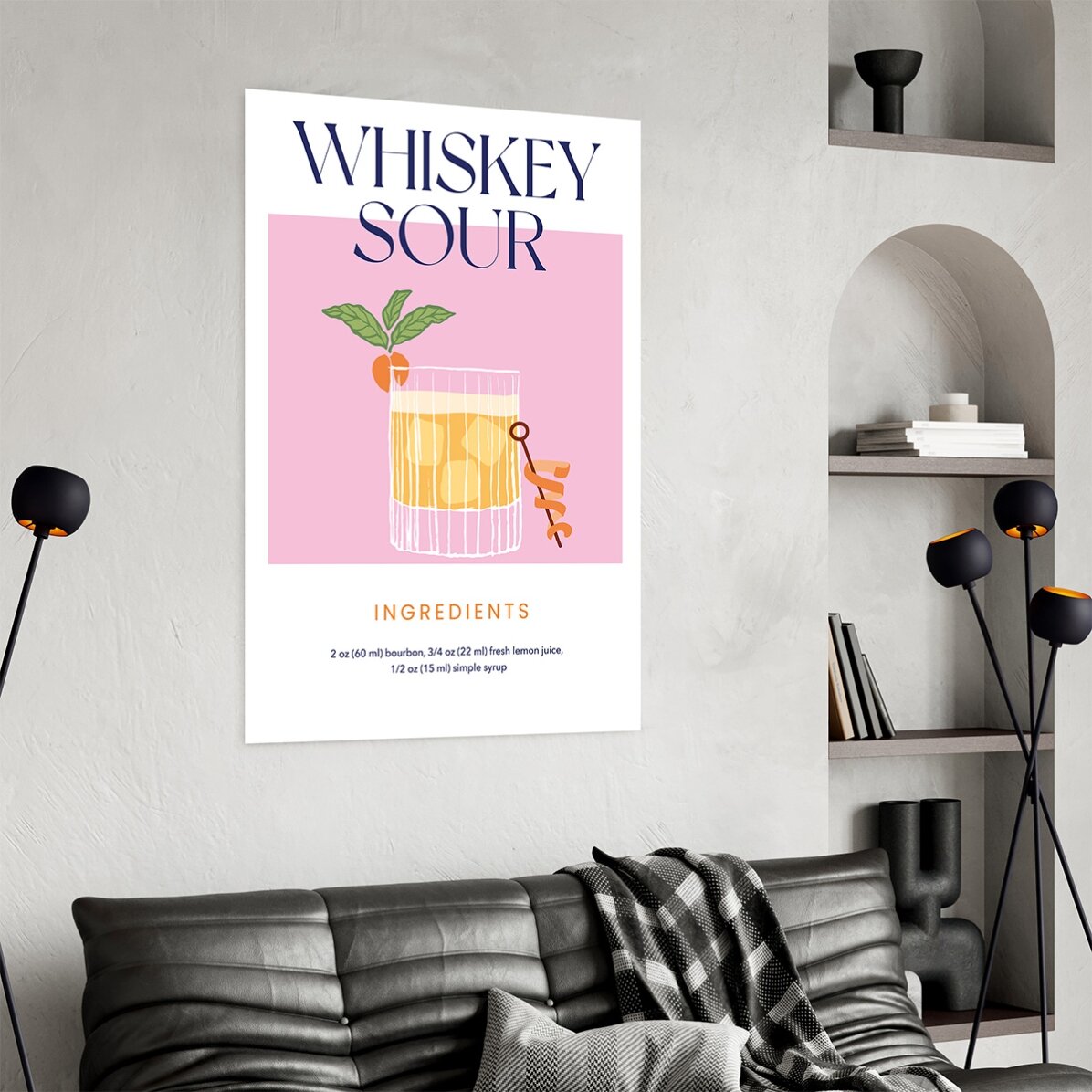Αφίσα «Whiskey Sour»