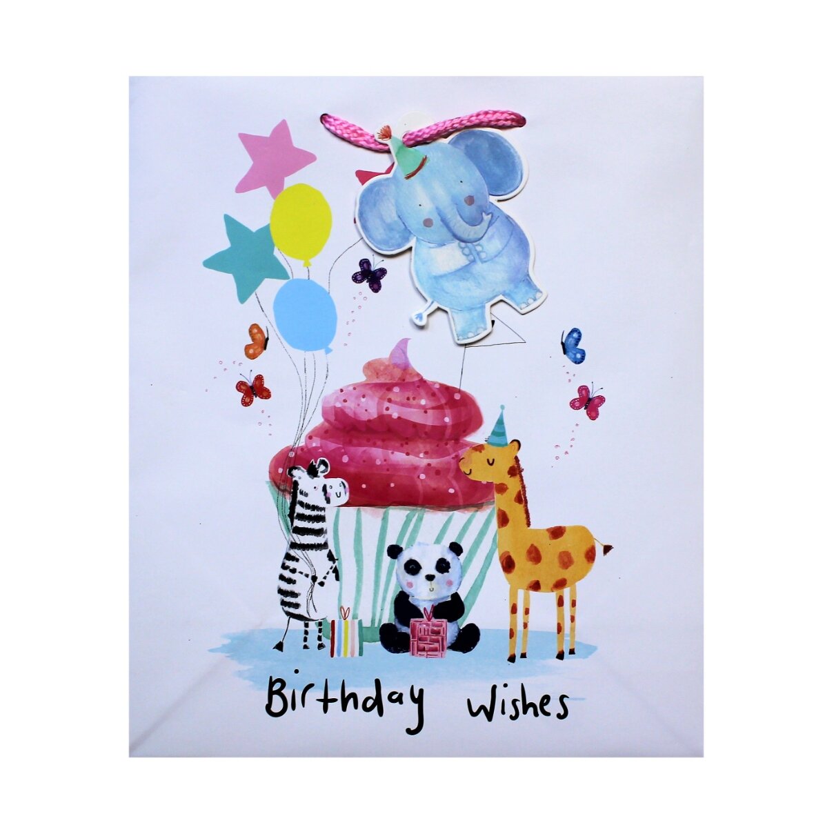 Gift bag - Birthday wishes model