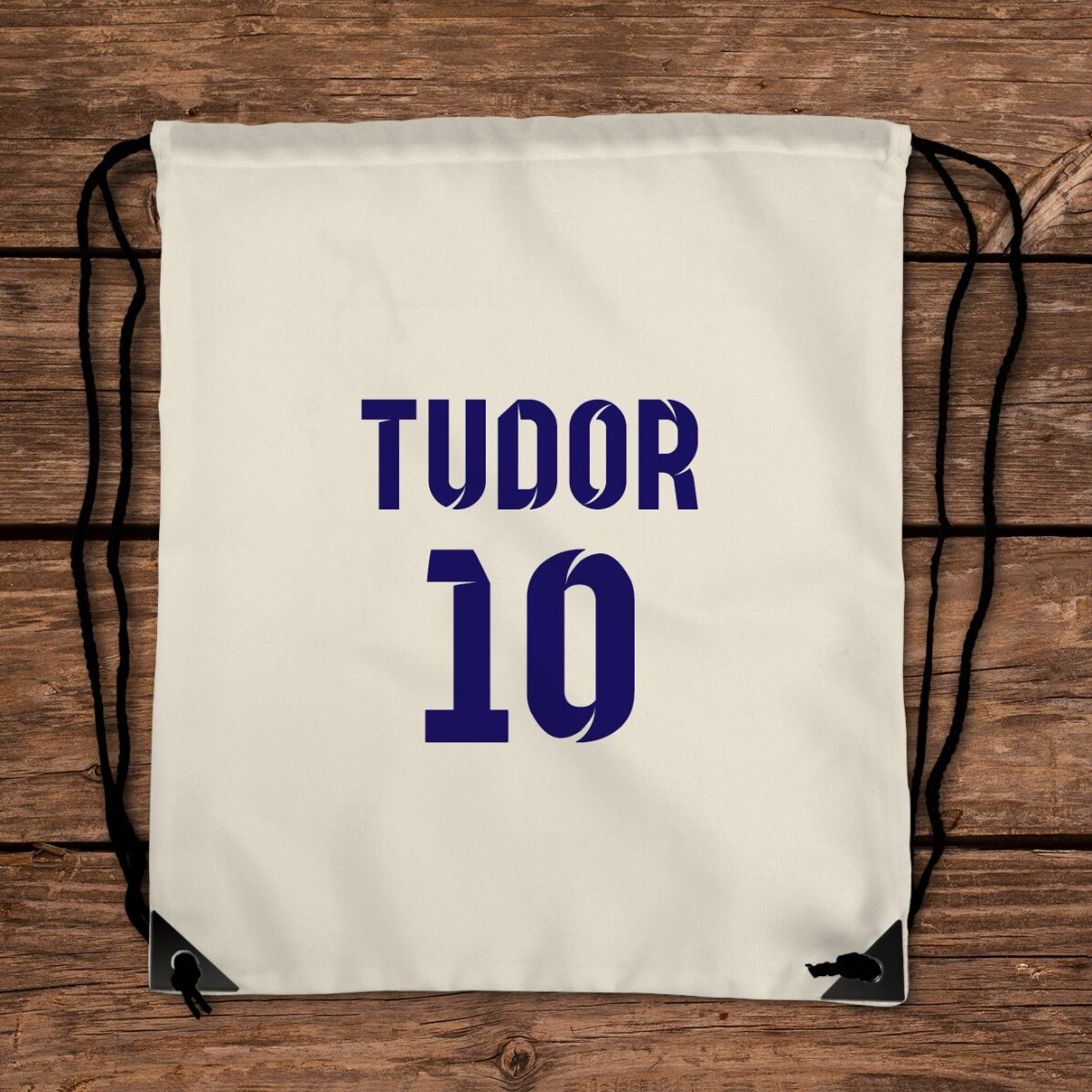 Personalised backpack with name and number - football model