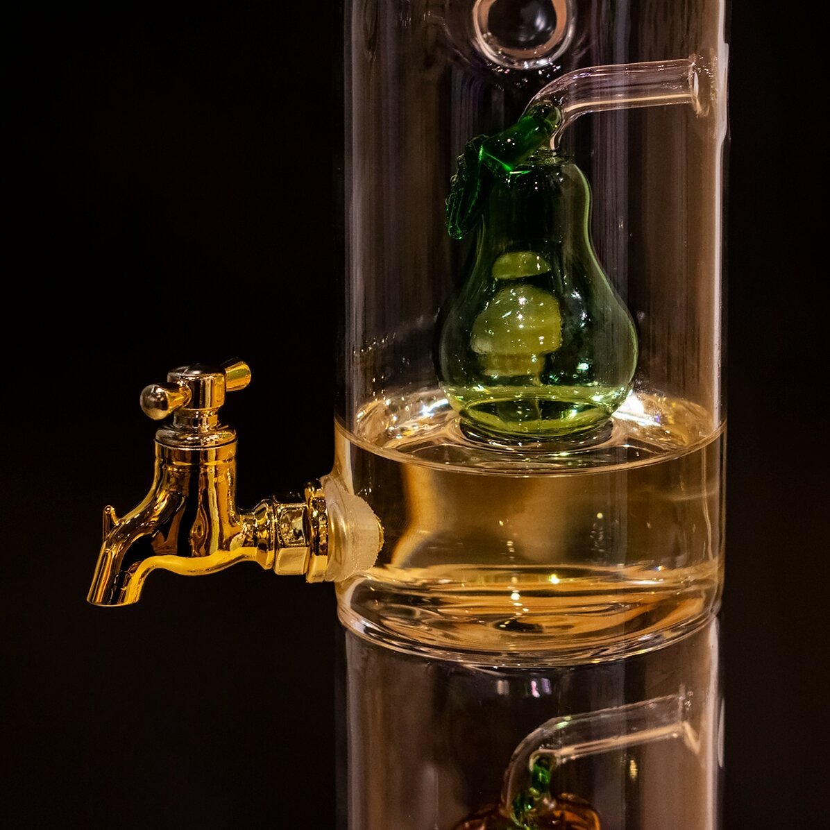 Drinks set with 3 tiers and 6 glasses