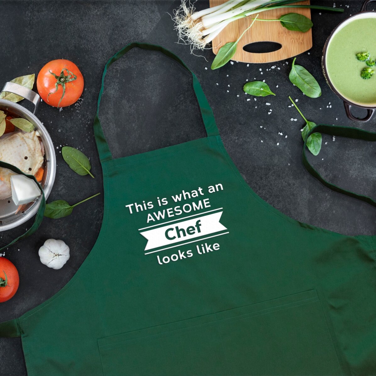 Προσαρμοσμένη σειρά με κείμενο - Awesome Chef