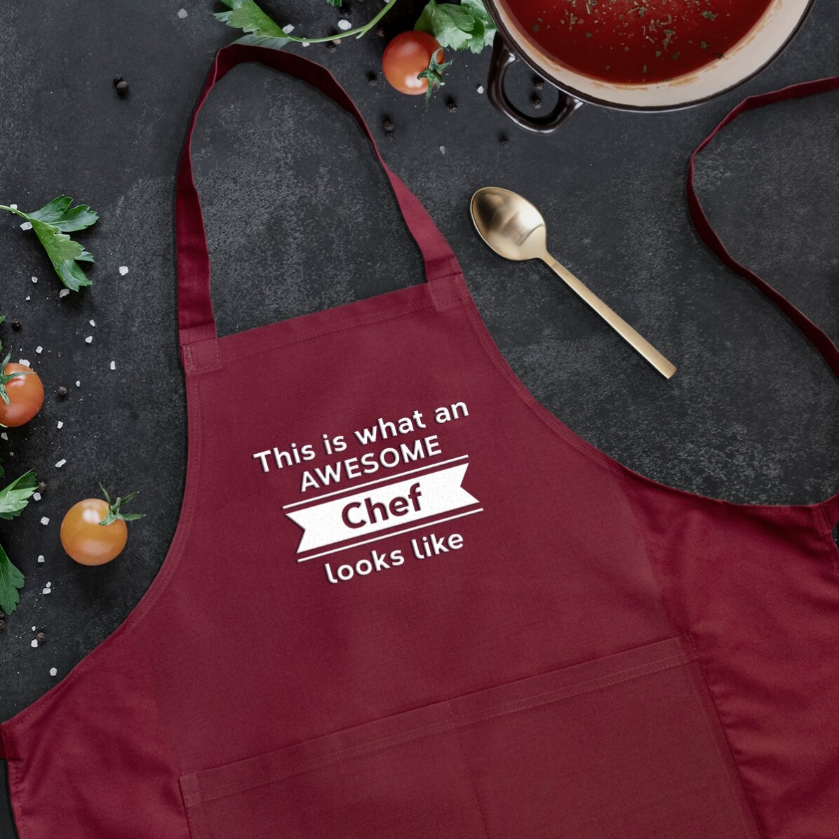 Προσαρμοσμένη σειρά με κείμενο - Awesome Chef