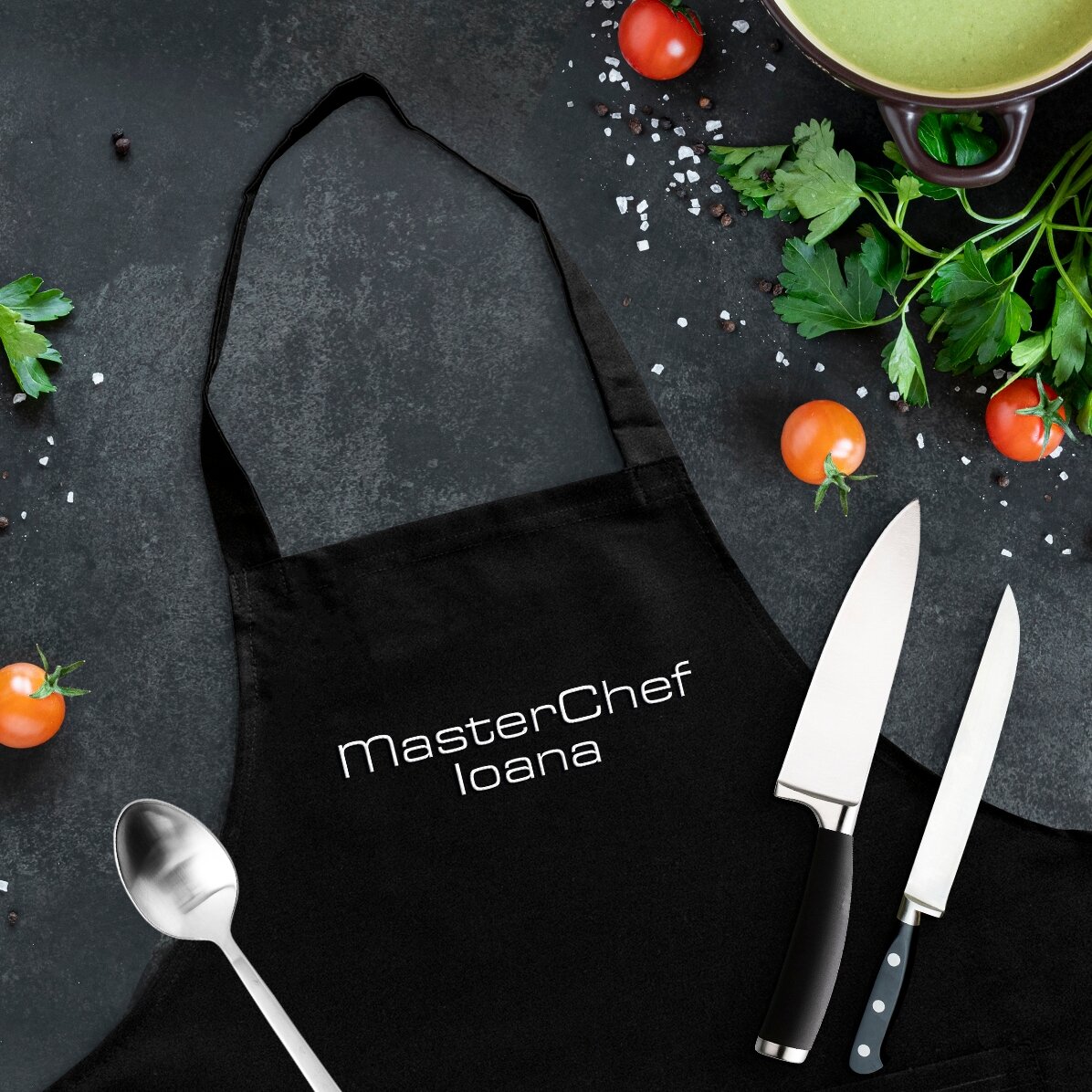 Προσαρμοσμένη τσάντα με κείμενο - Premium MasterChef