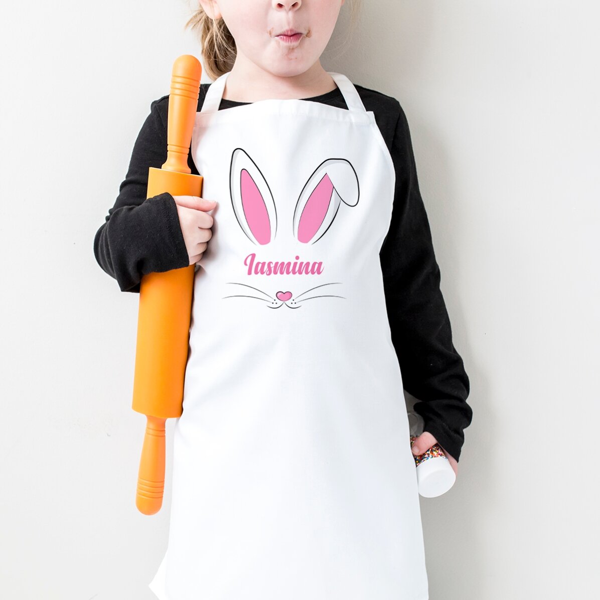 Προσαρμοσμένο σετ για παιδιά με κείμενο - Bunny