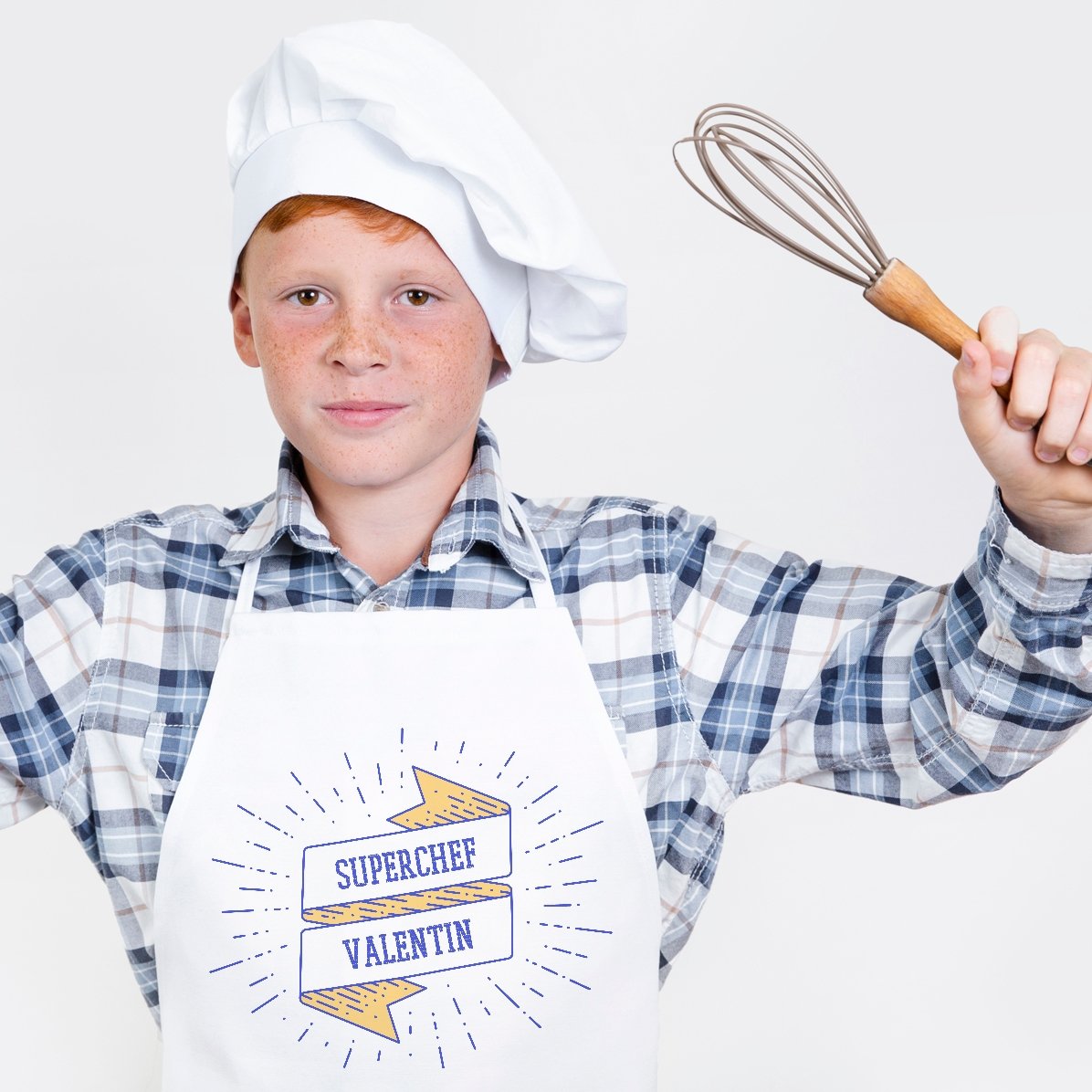 Προσαρμοσμένο σετ για παιδιά με κείμενο - Superchef