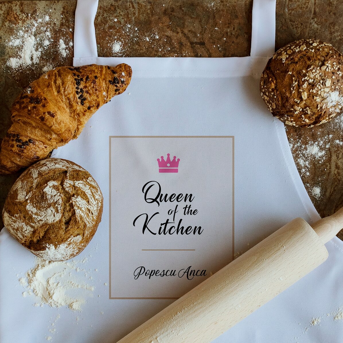 Προσαρμοσμένο λευκό μοντέλο - Queen Of The Kitchen