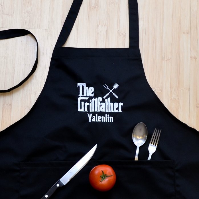 Προσαρμοσμένη ποδιά - The Grillfather