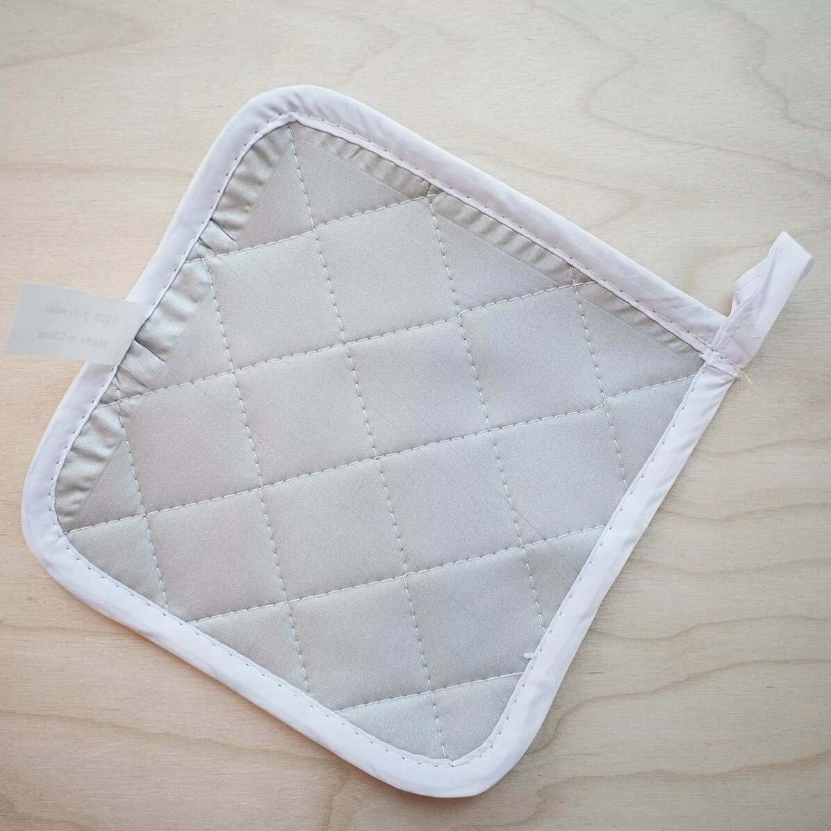 Personalised hot pot holder with text - King of the Grill