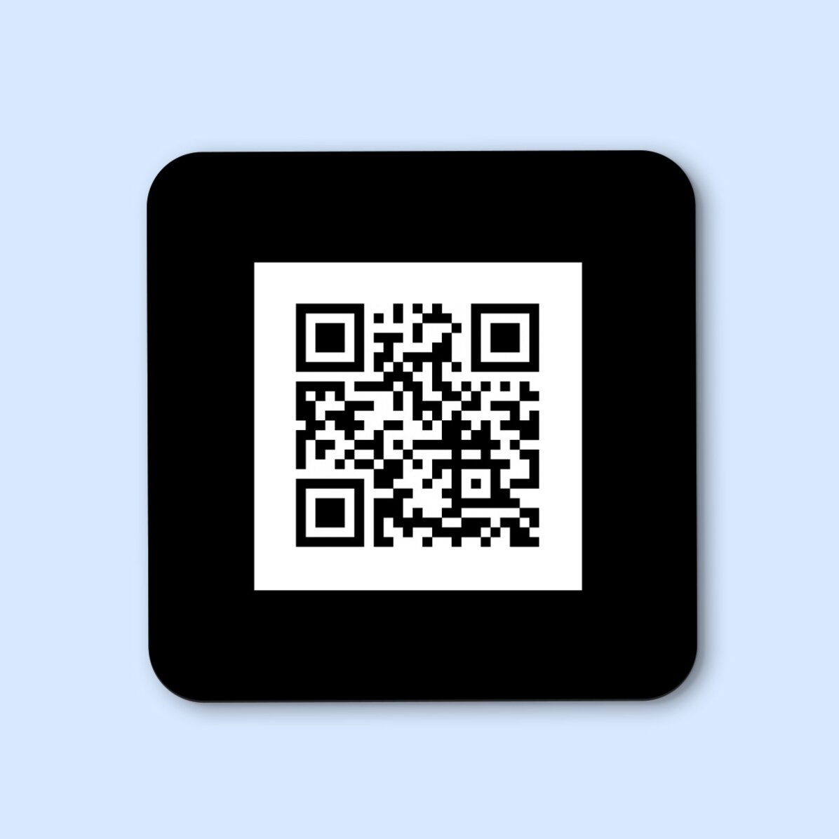 Προσαρμοσμένη βάση για ποτήρι με QR code
