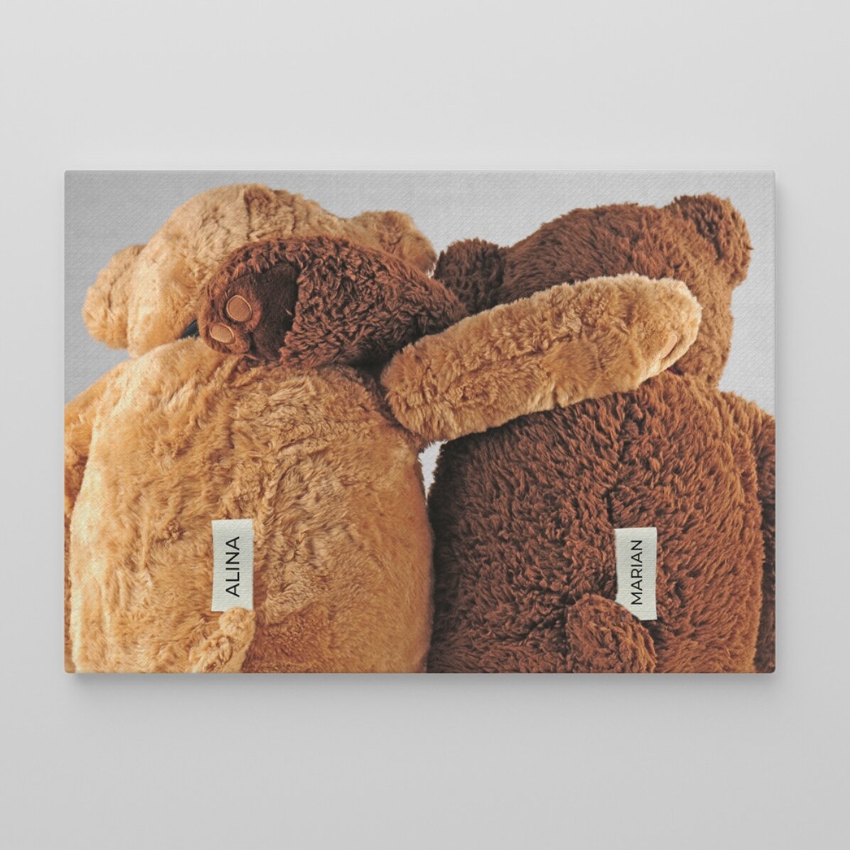 Personalised painting - teddy bears