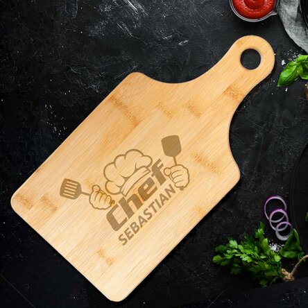 Customised chopping board - Chef Puternic
