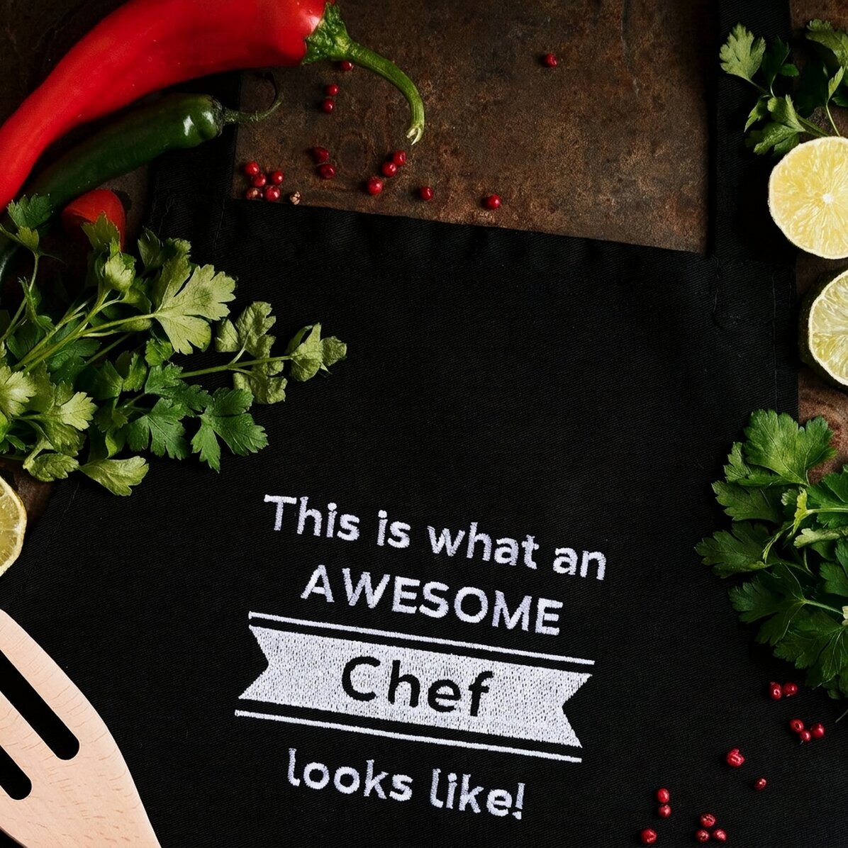 Προσαρμοσμένη σειρά με κείμενο - Awesome Chef