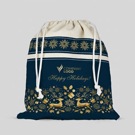 36x39 cm bag personalised with logo - Christmas Story