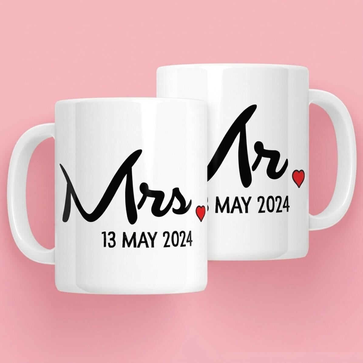 Κούπες για ζευγάρια - Mrs και Mr