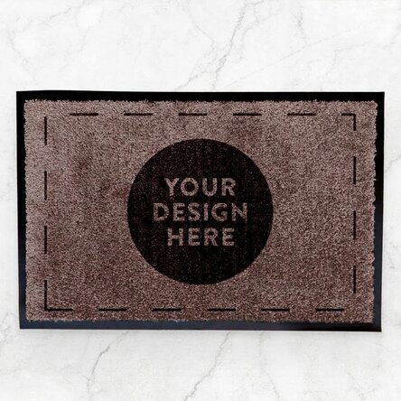 Customised indoor entrance mat with your own design