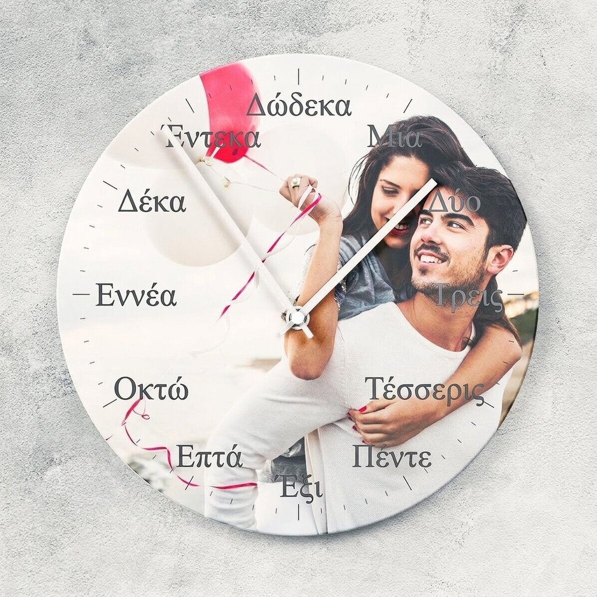Προσωποποιημένο ρολόι με φωτογραφία