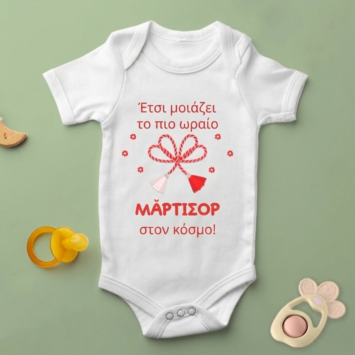 Προσαρμοσμένο φορμάκι για παιδιά με μήνυμα