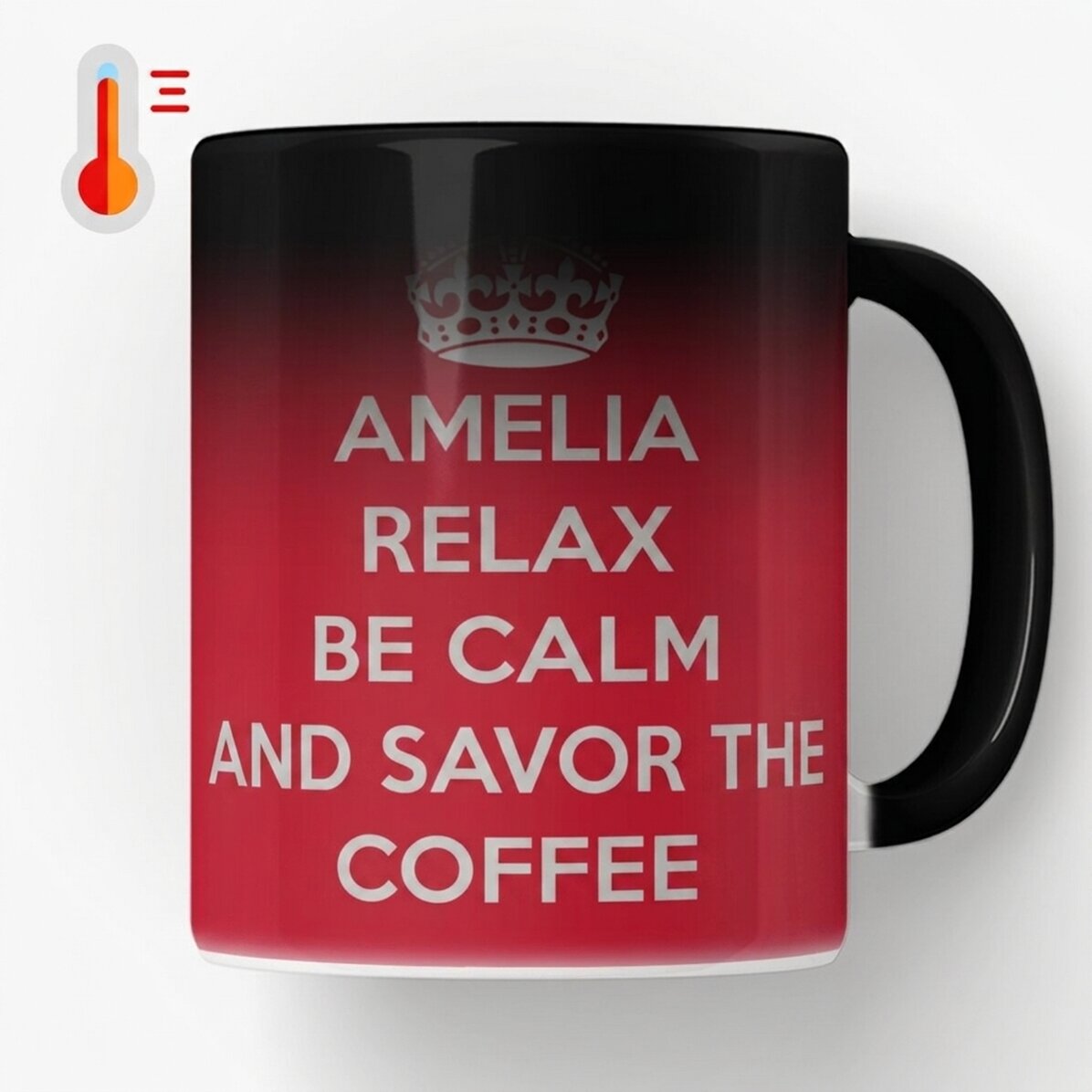 Προσαρμοσμένο θερμοευαίσθητο κύπελλο - KEEP CALM AND RELAX