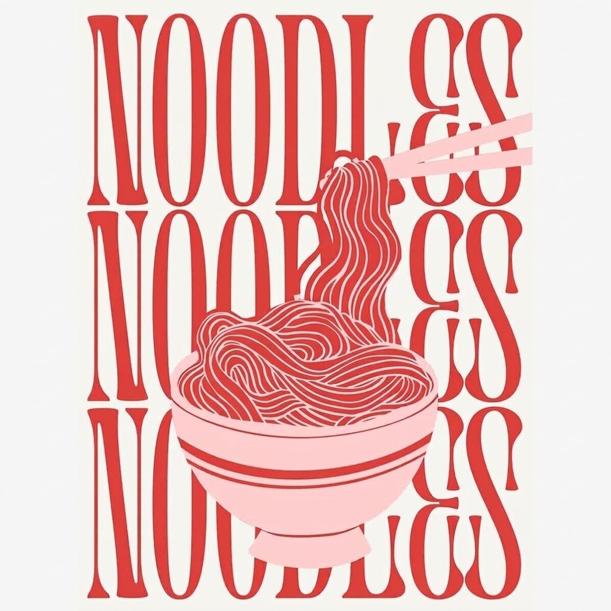 Αφίσα «Noodles Lover»