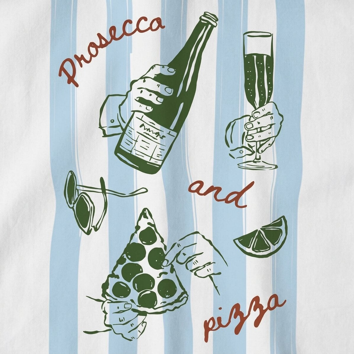 Αφίσα «Prosseco & Pizza»
