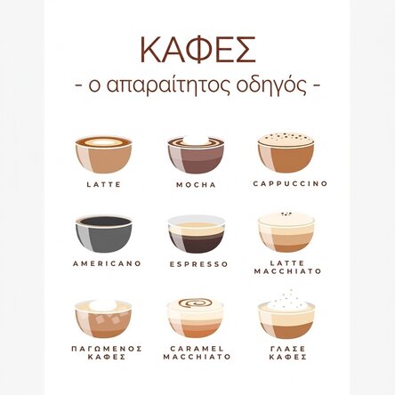 Αφίσα μενού καφέ - Ο βασικός οδηγός