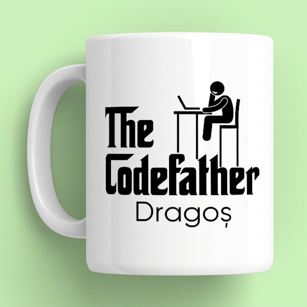 Προσωποποιημένο κύπελλο με όνομα - The codefather