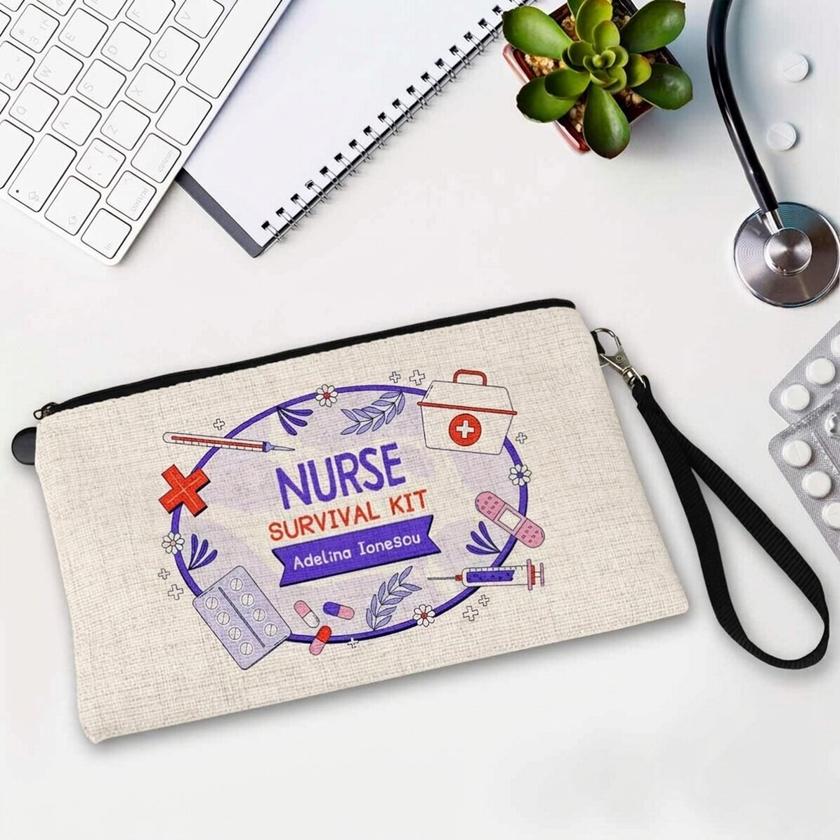 Προσαρμοσμένο σετ αξεσουάρ με κείμενο - Survival Kit