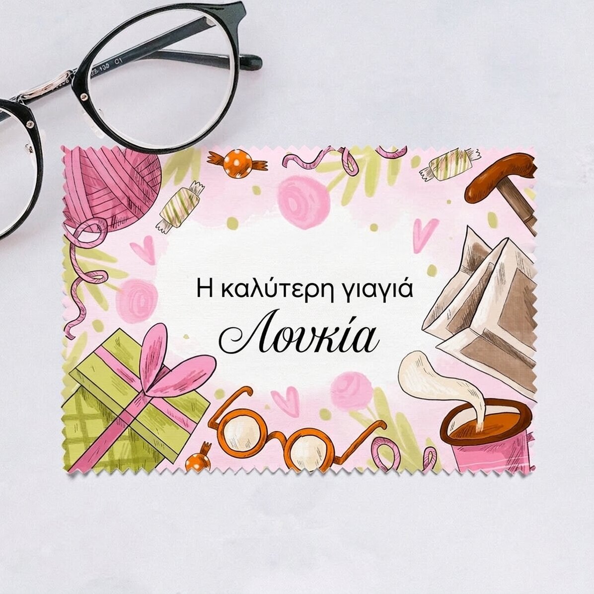 Προσαρμοσμένο πανάκι για τον καθαρισμό οθονών/γυαλιών - Η καλύτερη γιαγιά