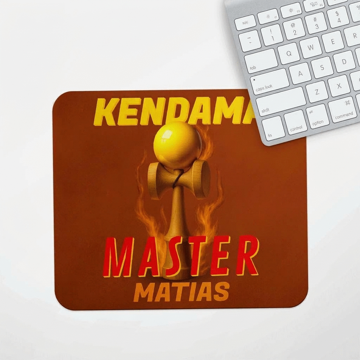 Προσαρμοσμένο mouse pad με κείμενο - Kendama Master
