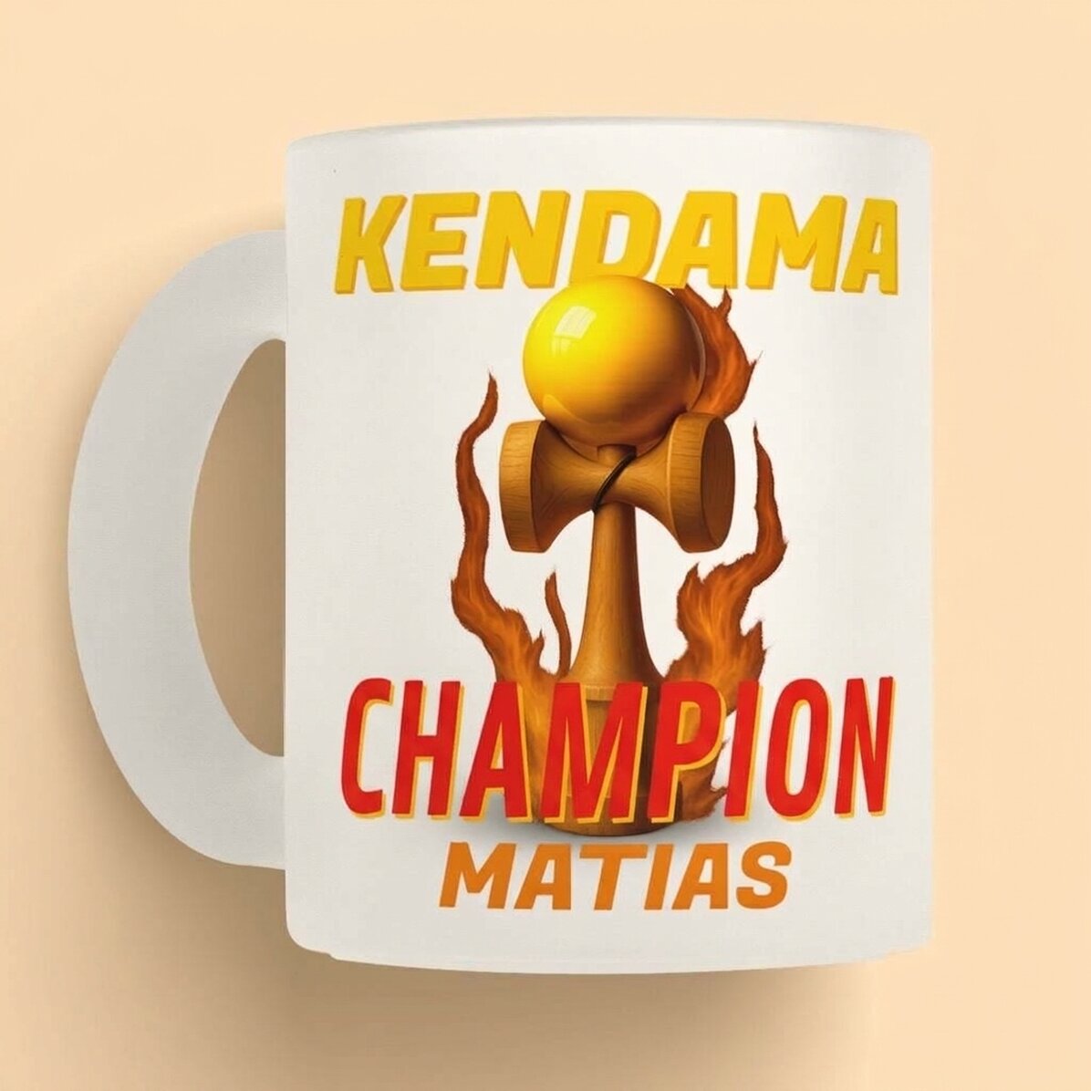 Προσωποποιημένη κούπα με κείμενο - Kendama Master