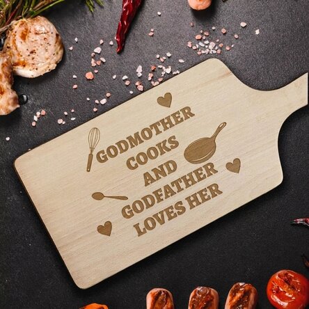 Wooden chopping board - Nasa si nasu'