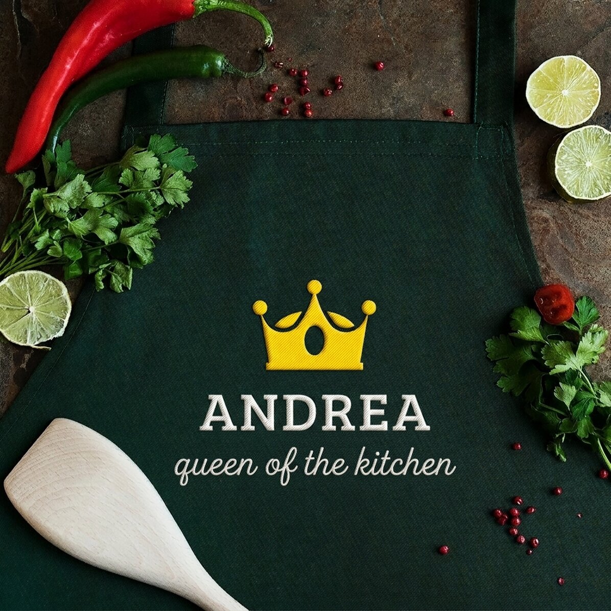 Customised Apron - Queen of the Kitchen