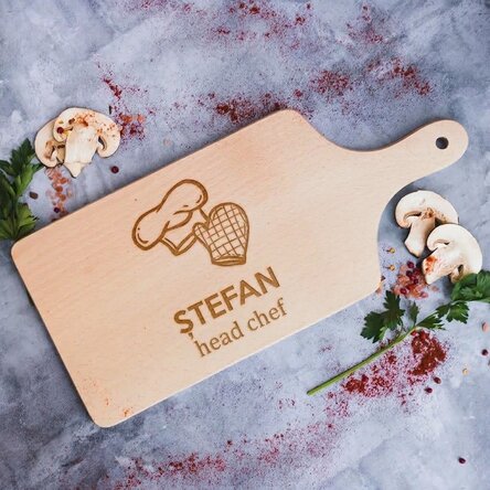 Customised chopping board - Head chef