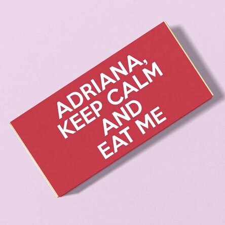 Προσωποποιημένη σοκολάτα - KEEP CALM