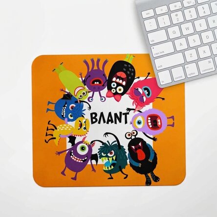 Προσαρμοσμένο mouse pad με κείμενο - μοντέλο Halloween