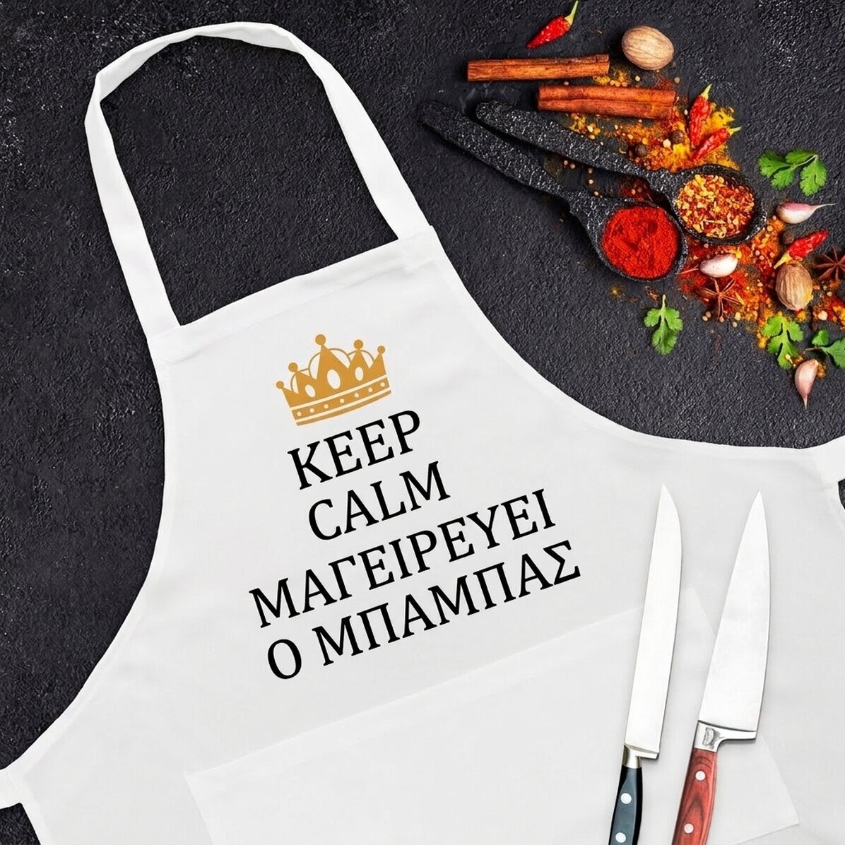 Προσαρμοσμένο μπλουζάκι με κείμενο - Keep calm