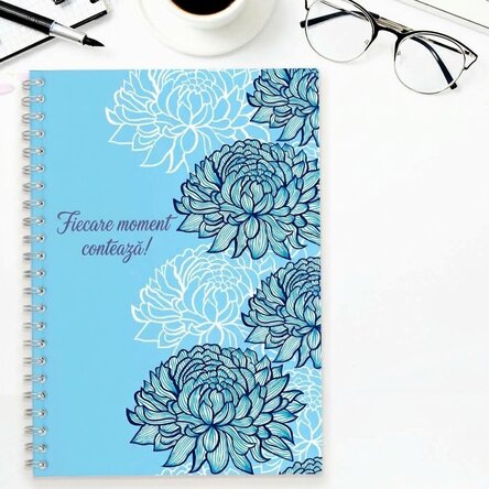Personalised notebook with text - Every moment matters!