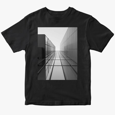 Custom cotton T-shirt with a portrait photo
