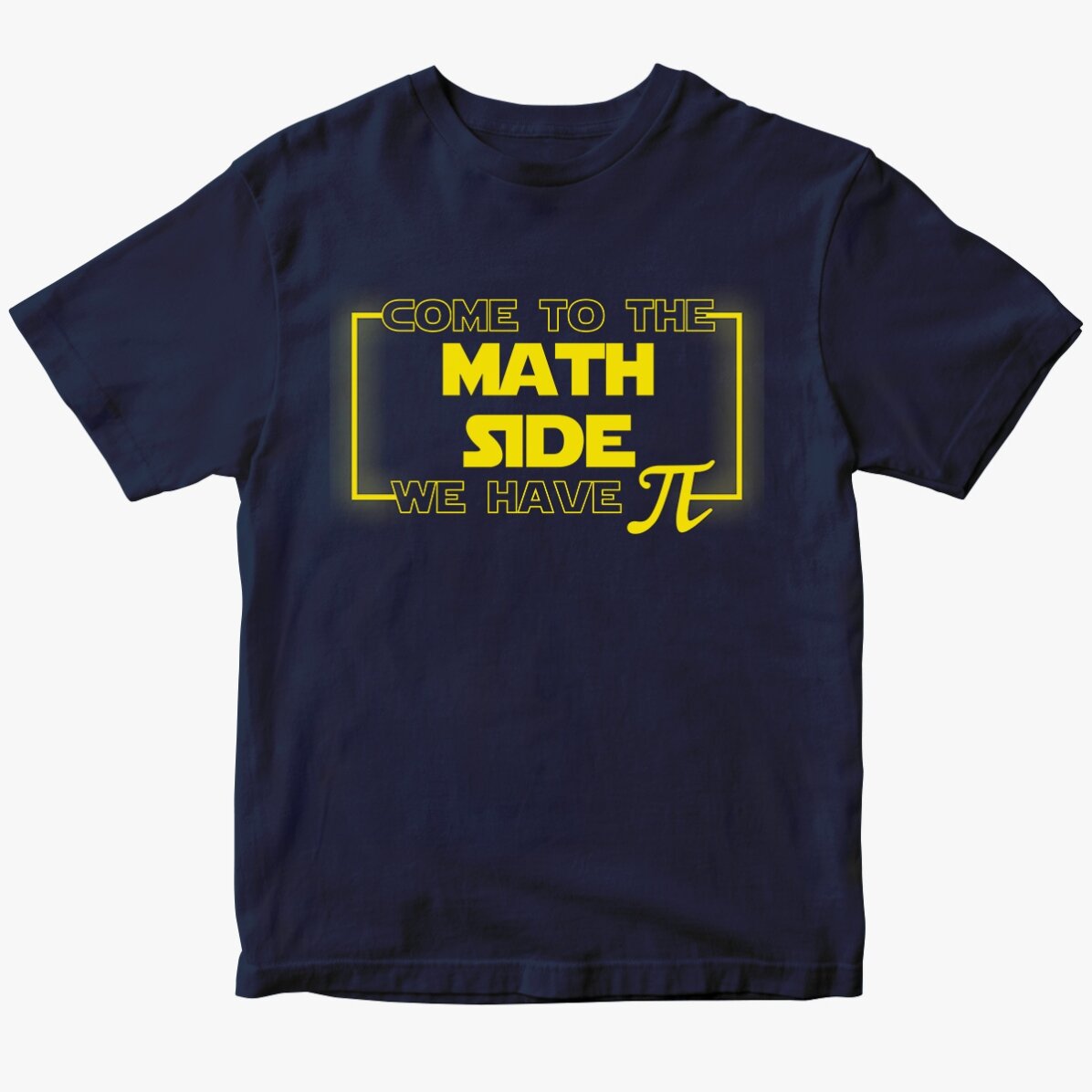 Προσαρμοσμένο βαμβακερό μπλουζάκι - Math Side