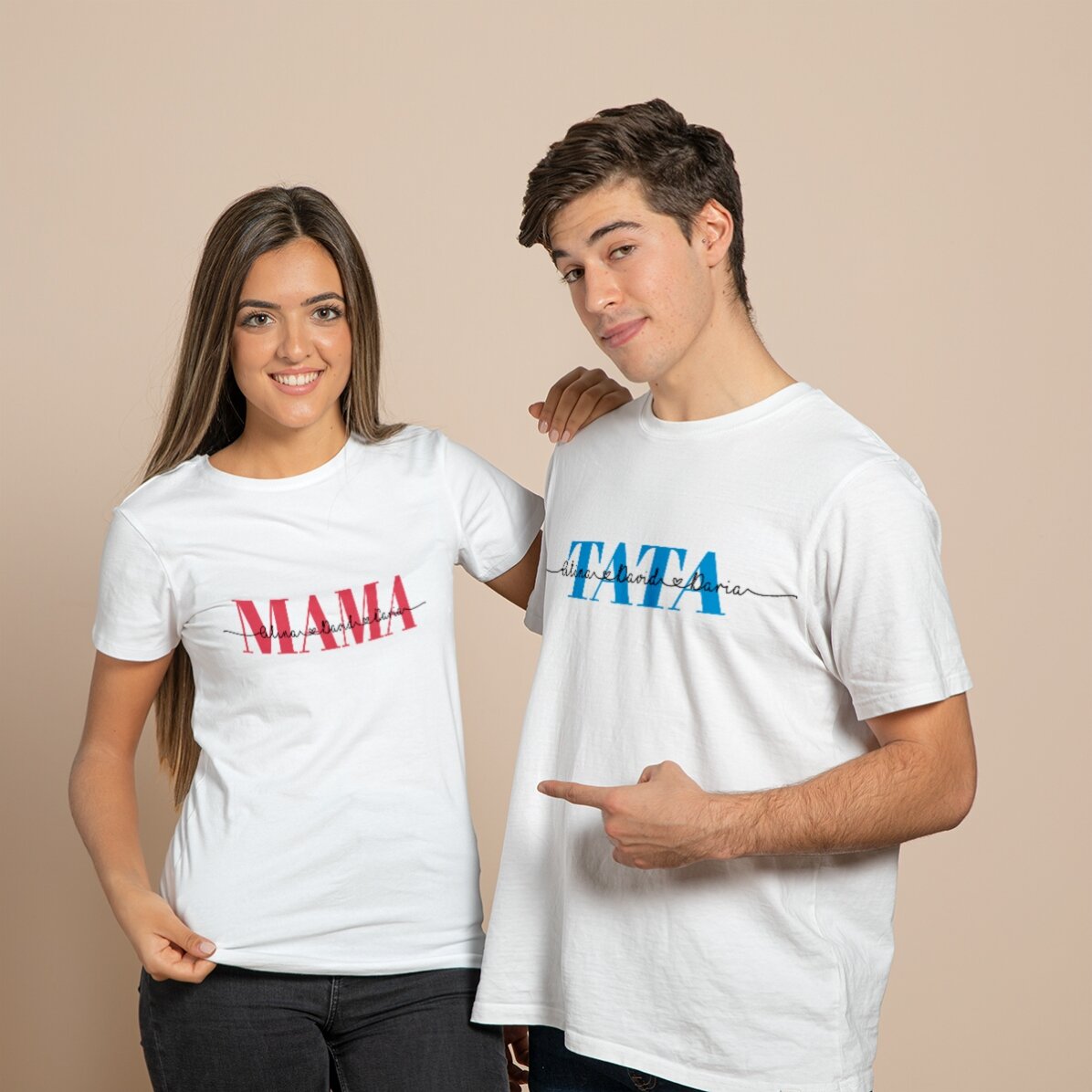 Προσωποποιημένο μπλουζάκι με κείμενο - Family