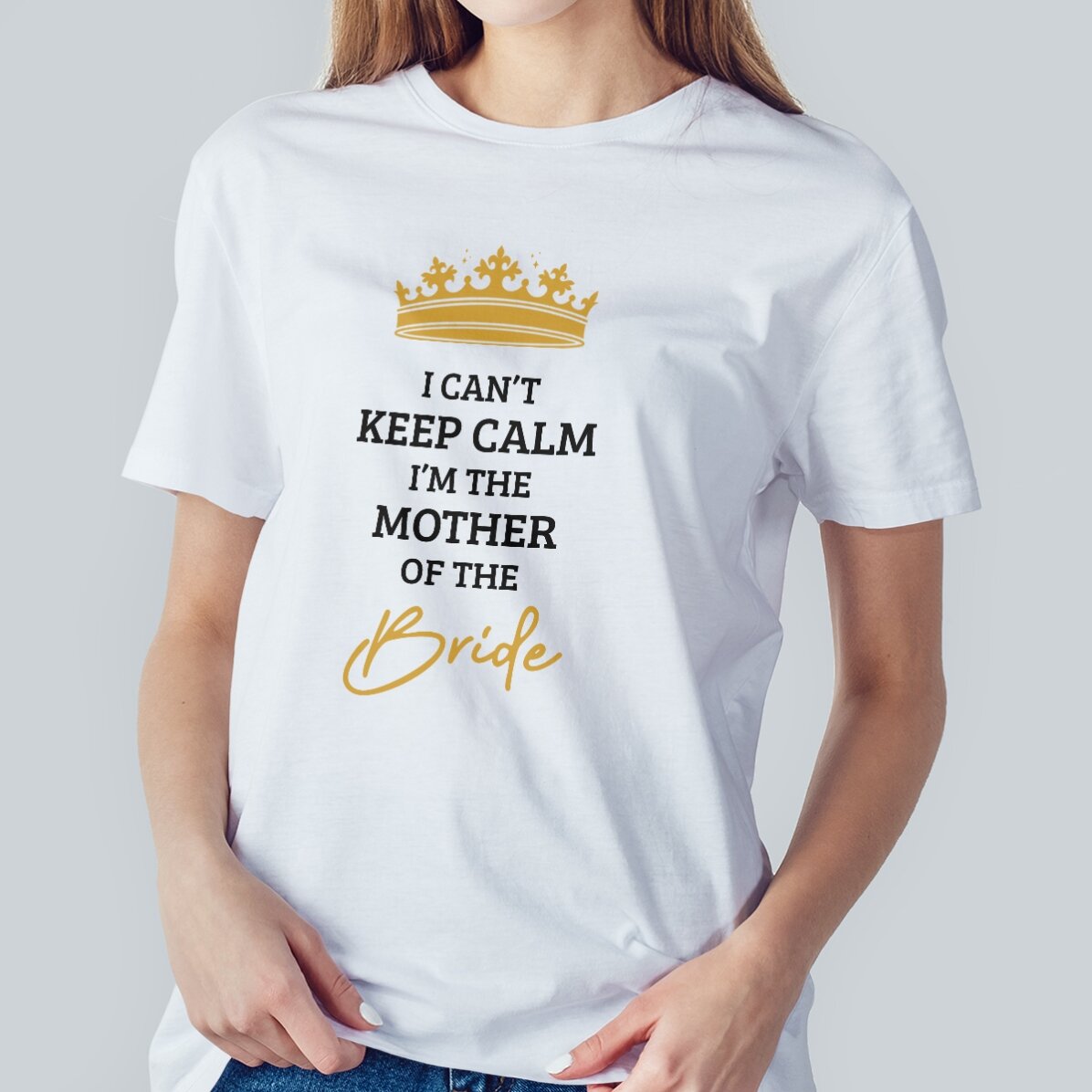 Προσαρμοσμένο μπλουζάκι με κείμενο - Keep Calm