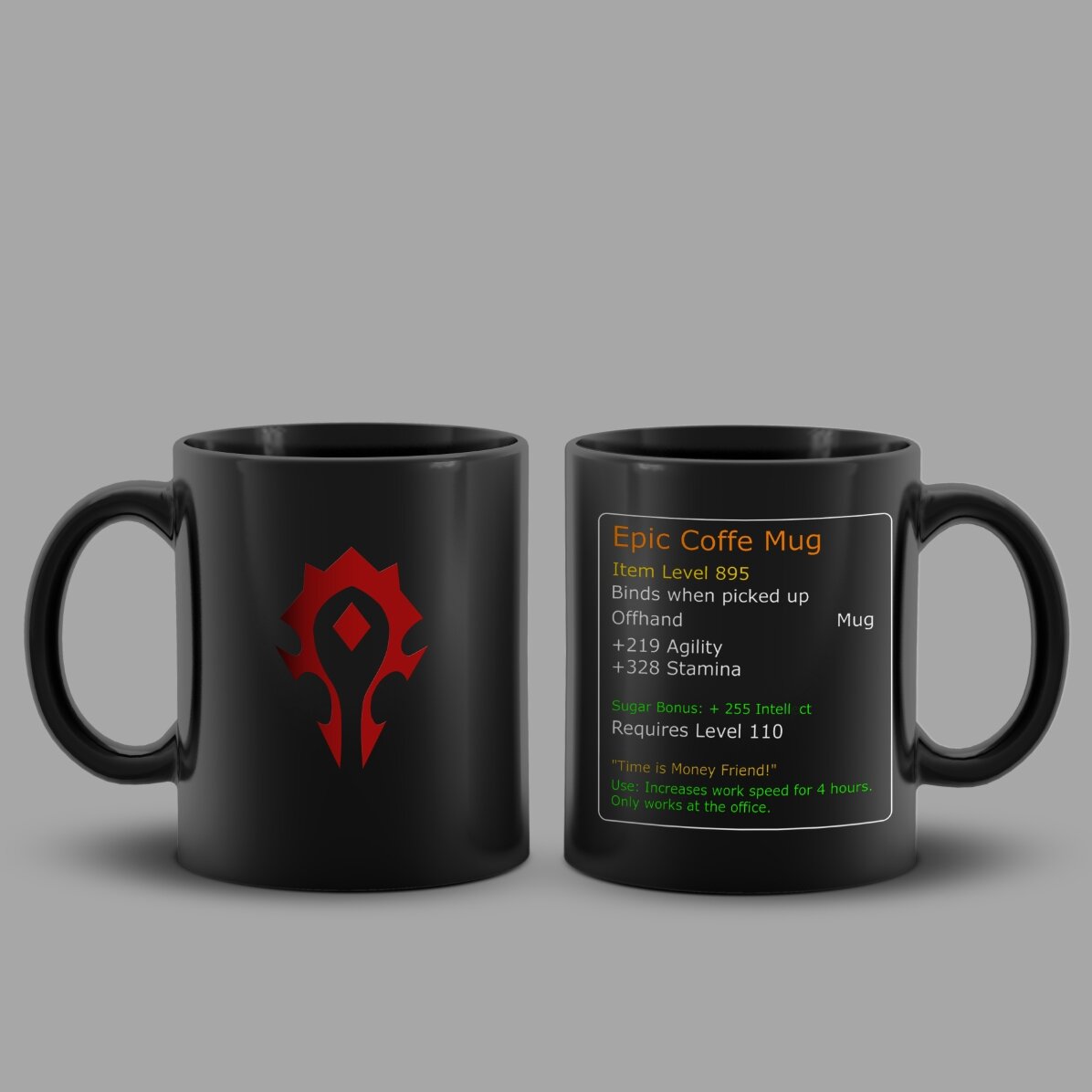 Επική κούπα καφέ World of Warcraft